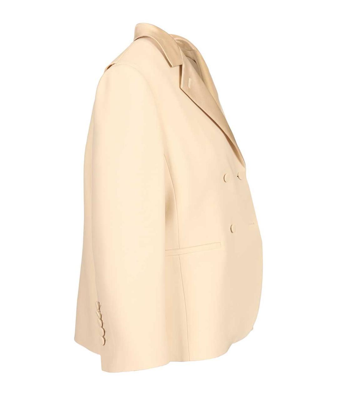 FENDI Розовый шерстяной жакет/пиджак, фото 3