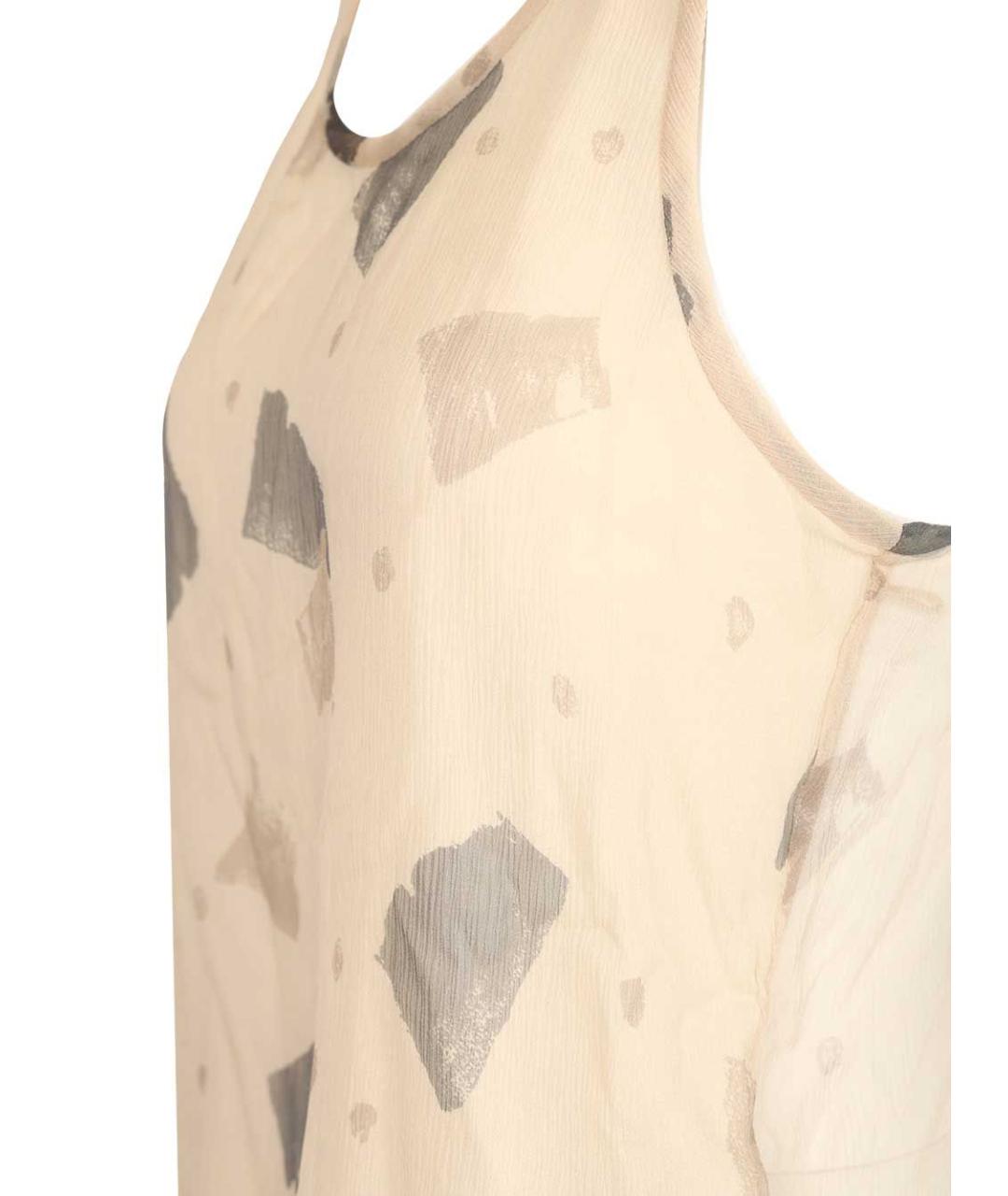 EMPORIO ARMANI Мульти шелковая майка, фото 4