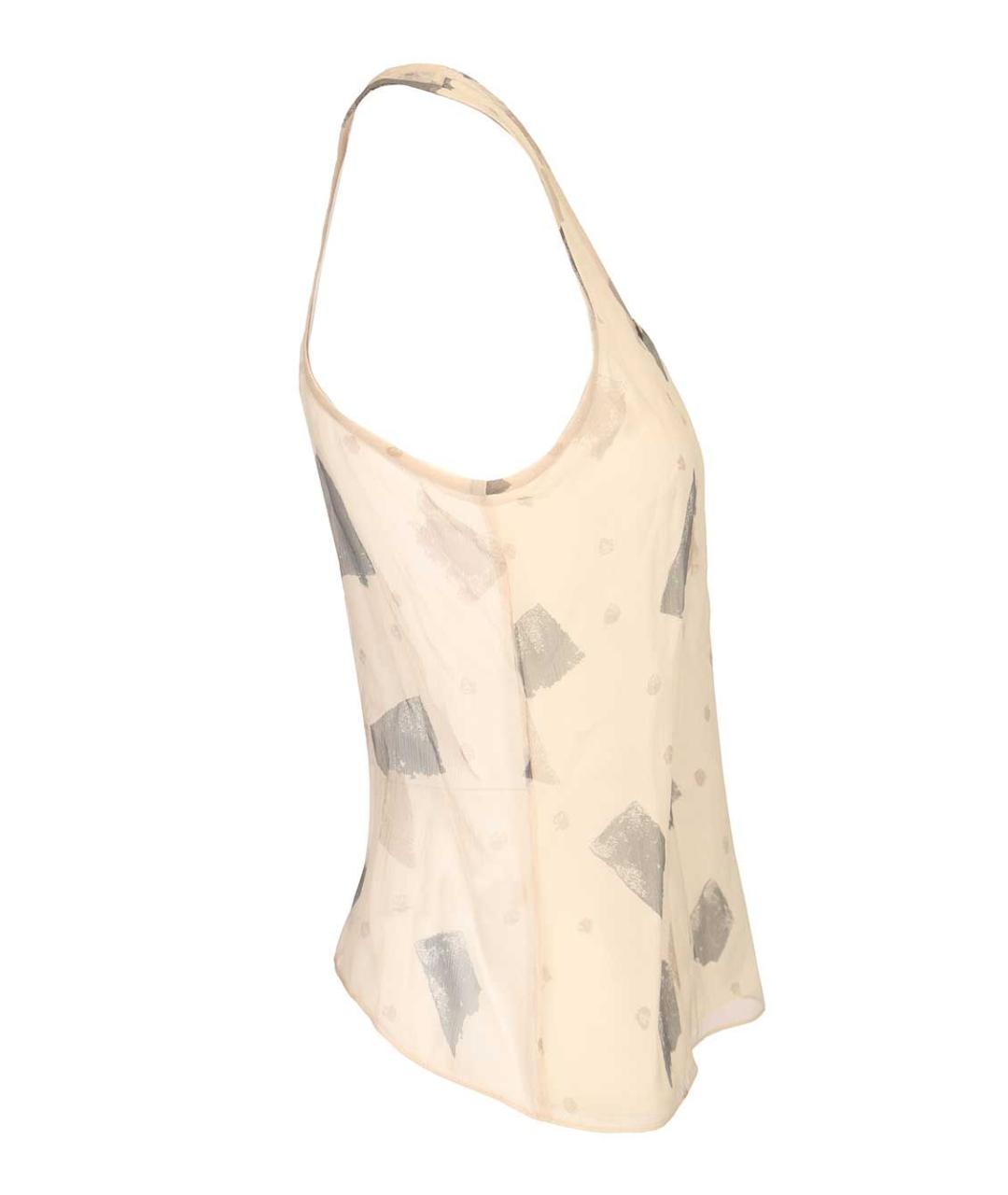 EMPORIO ARMANI Мульти шелковая майка, фото 3