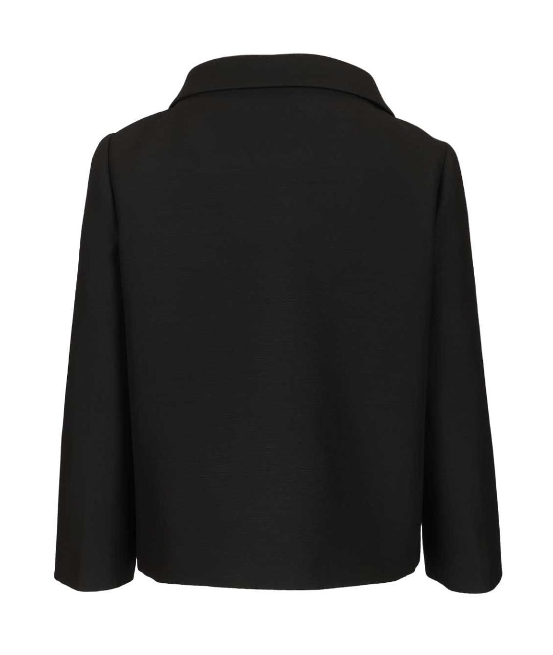 VALENTINO Черный шерстяной жакет/пиджак, фото 2