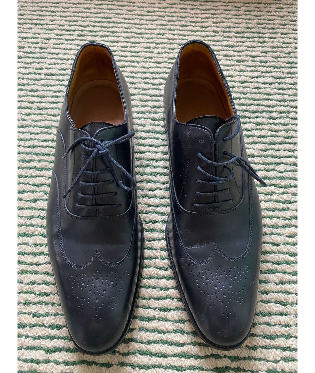 HERMES PRE-OWNED Черные кожаные туфли, фото 2