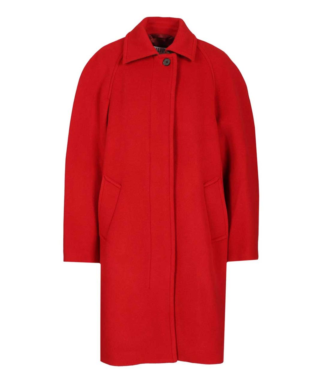 FILIPPA K Красное шерстяное пальто, фото 1