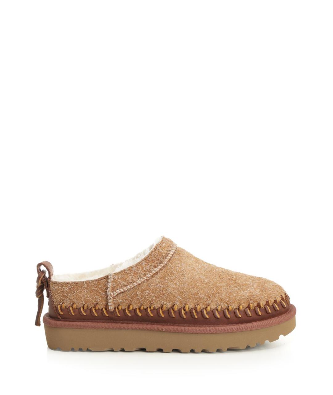 UGG AUSTRALIA Бежевые замшевые мюли, фото 1