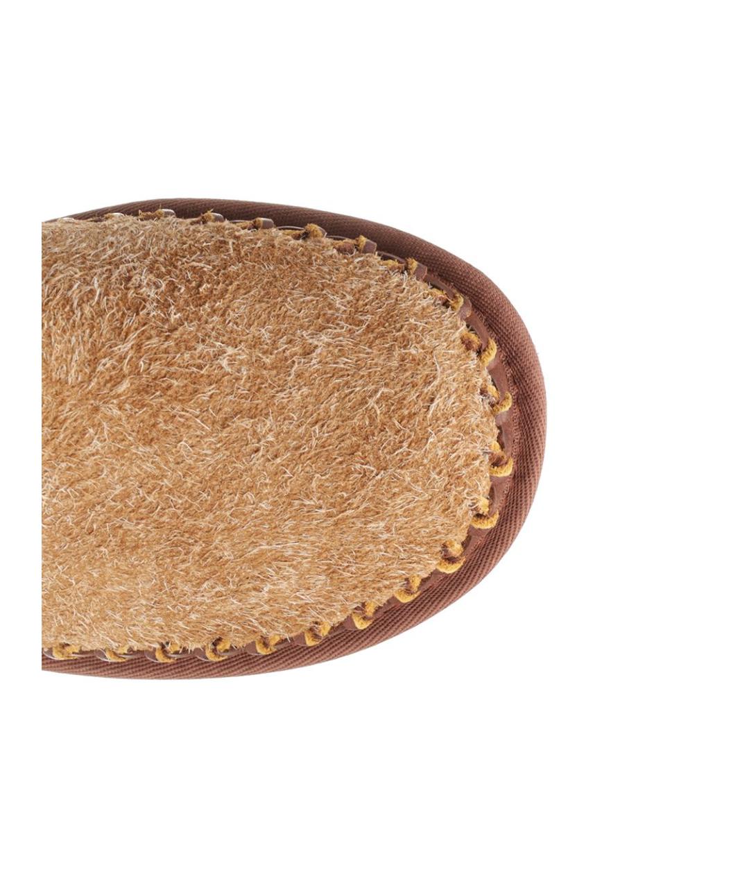 UGG AUSTRALIA Бежевые замшевые мюли, фото 4