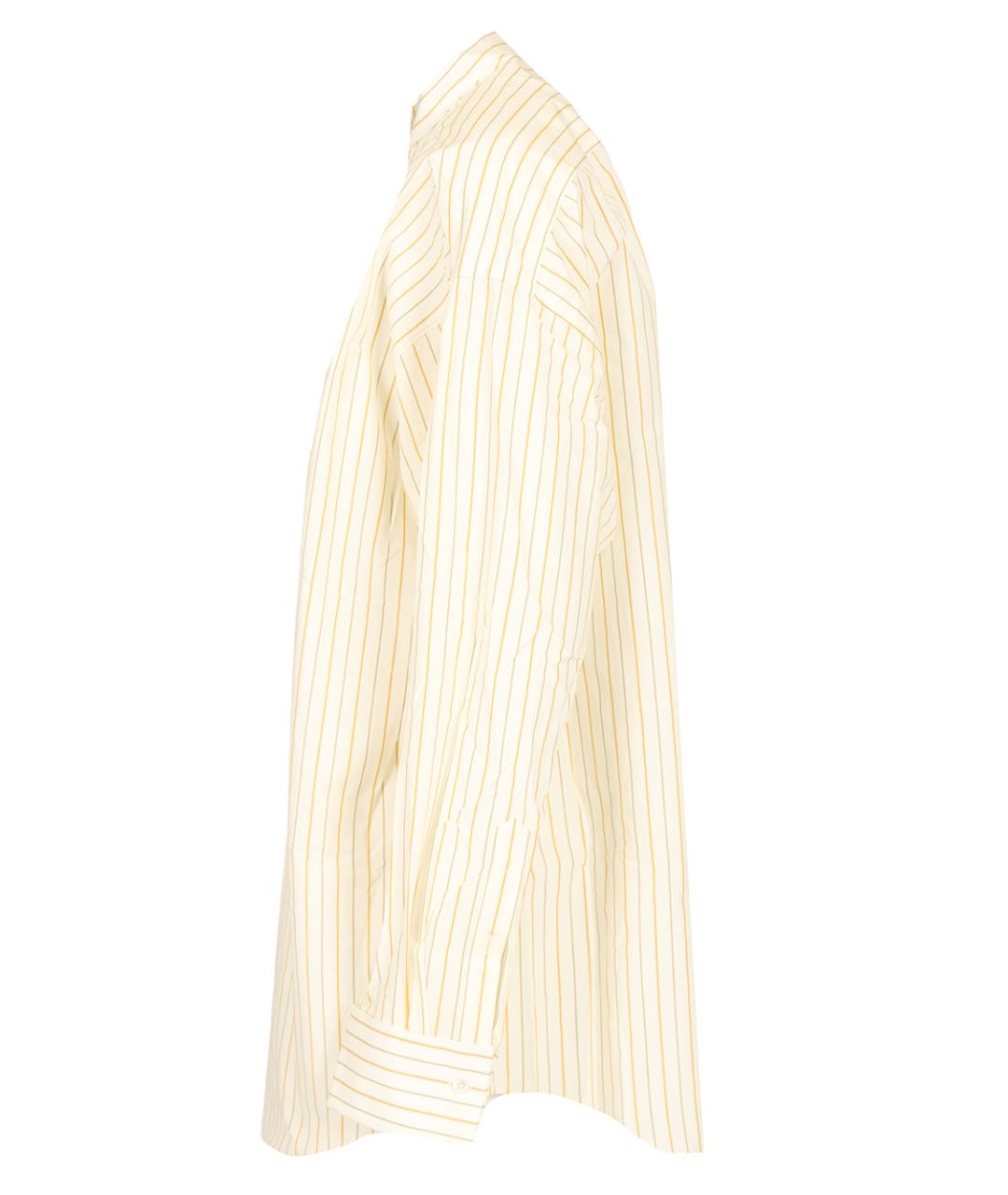 Ami Paris Белая хлопковая рубашка, фото 3