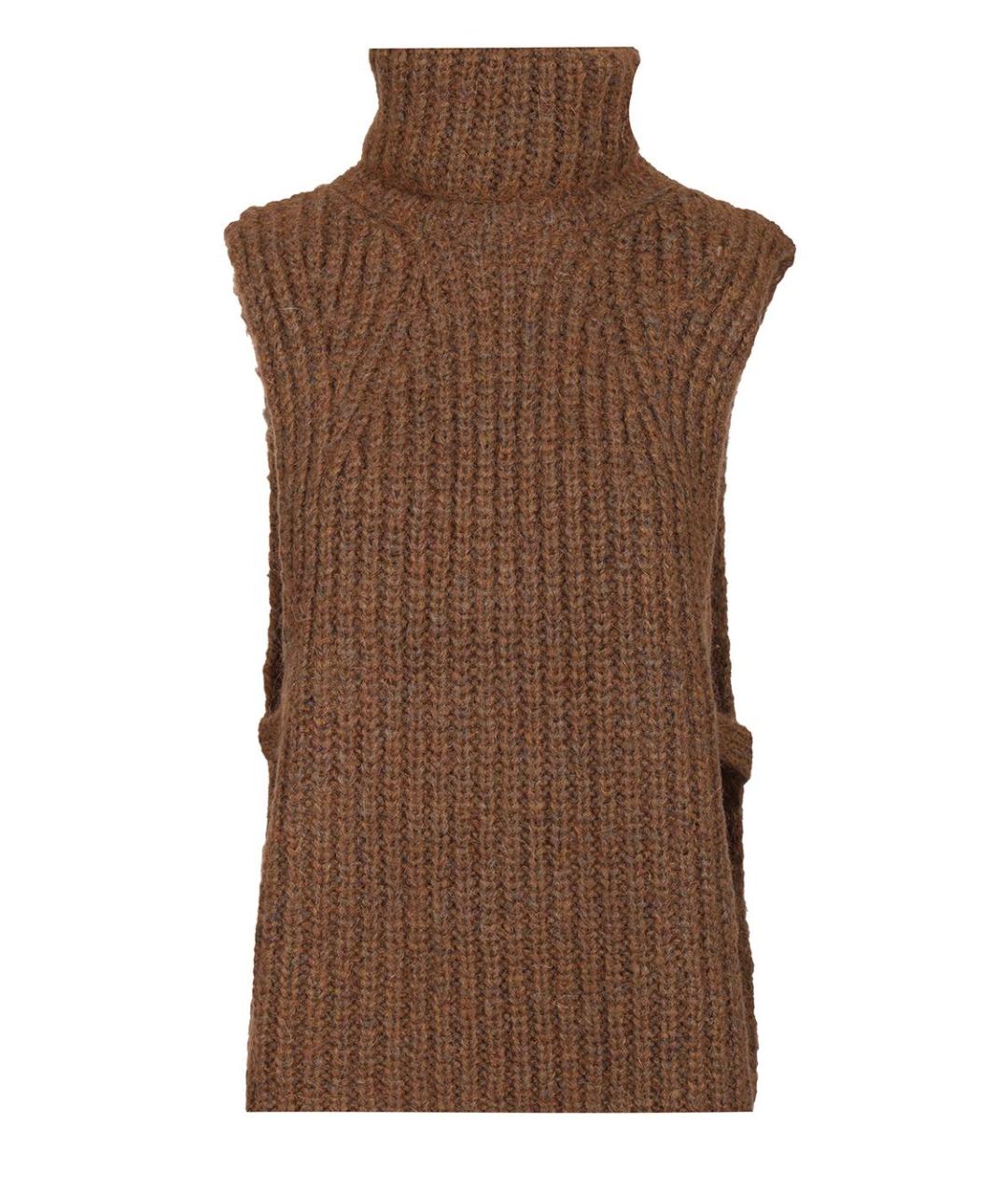 ISABEL MARANT Коричневый шарф, фото 1