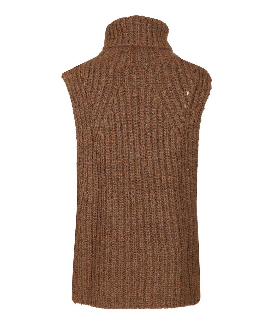 ISABEL MARANT Коричневый шарф, фото 2