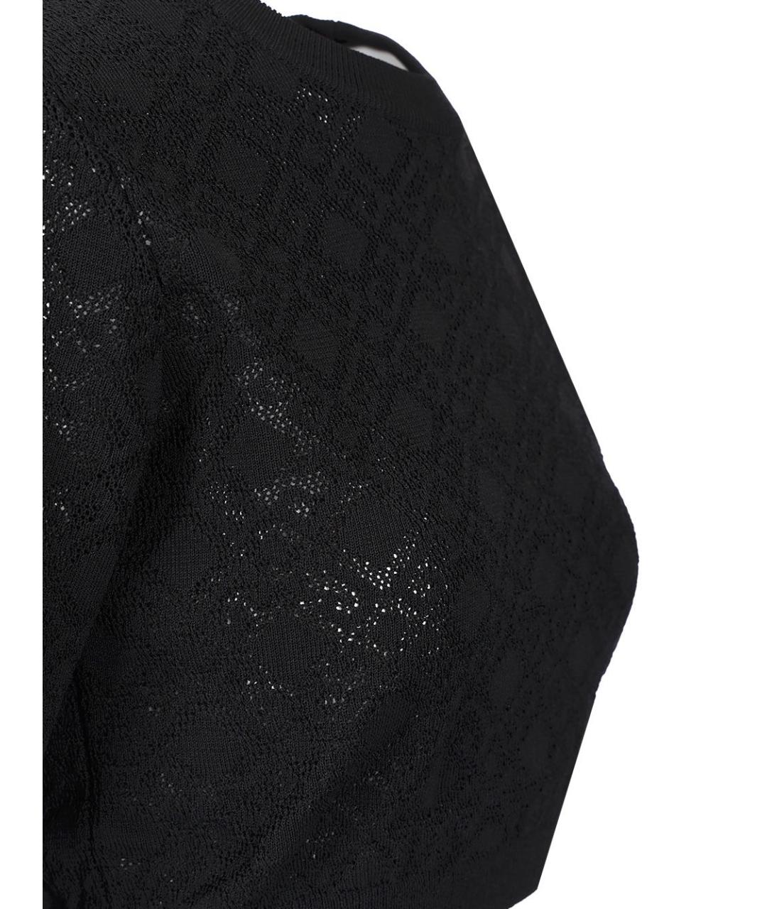 GIVENCHY Черный полиэстеровый джемпер / свитер, фото 3