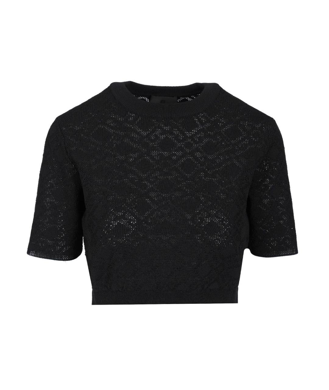 GIVENCHY Черный полиэстеровый джемпер / свитер, фото 1