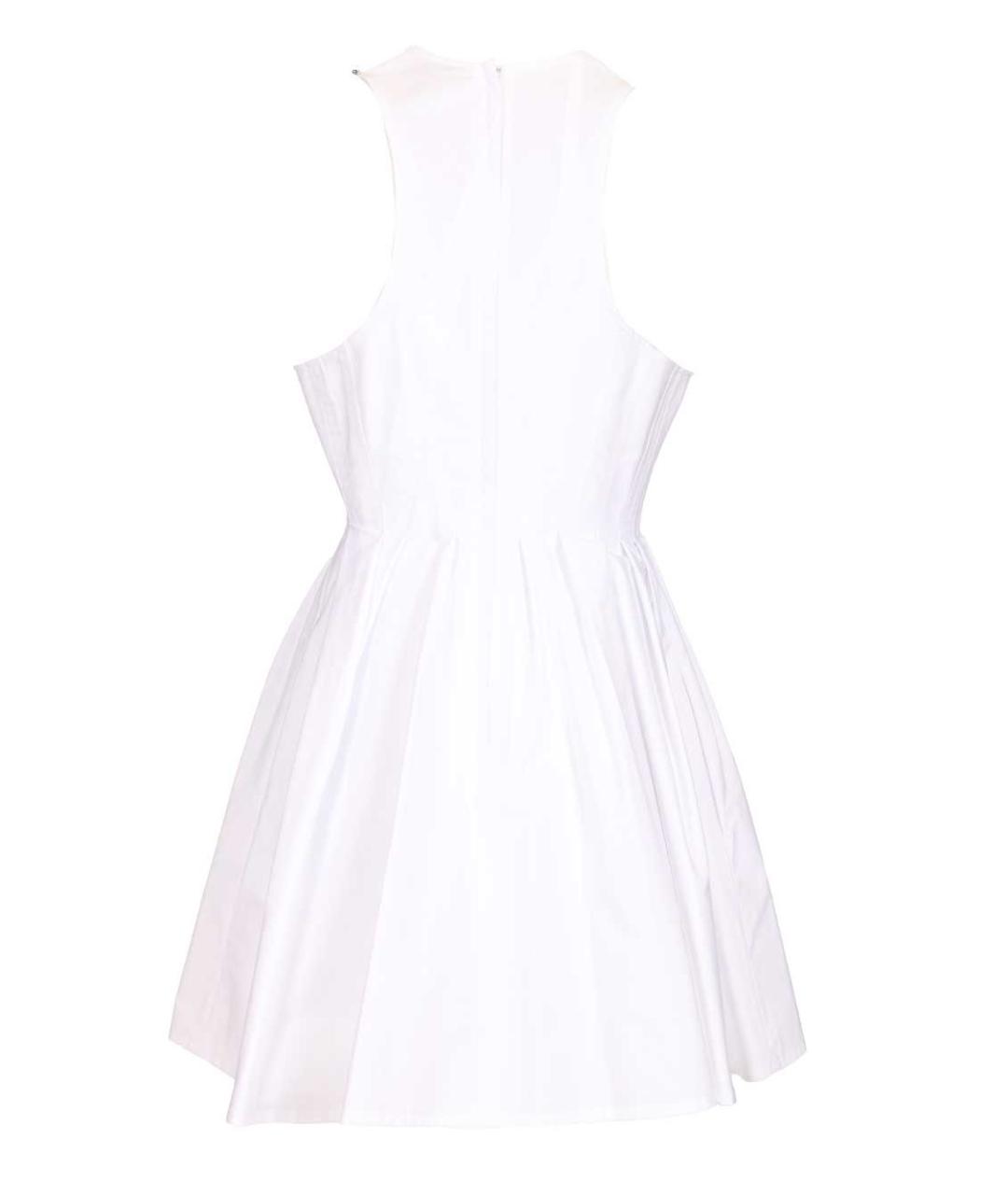 SPORTMAX Белое хлопковое платье, фото 2