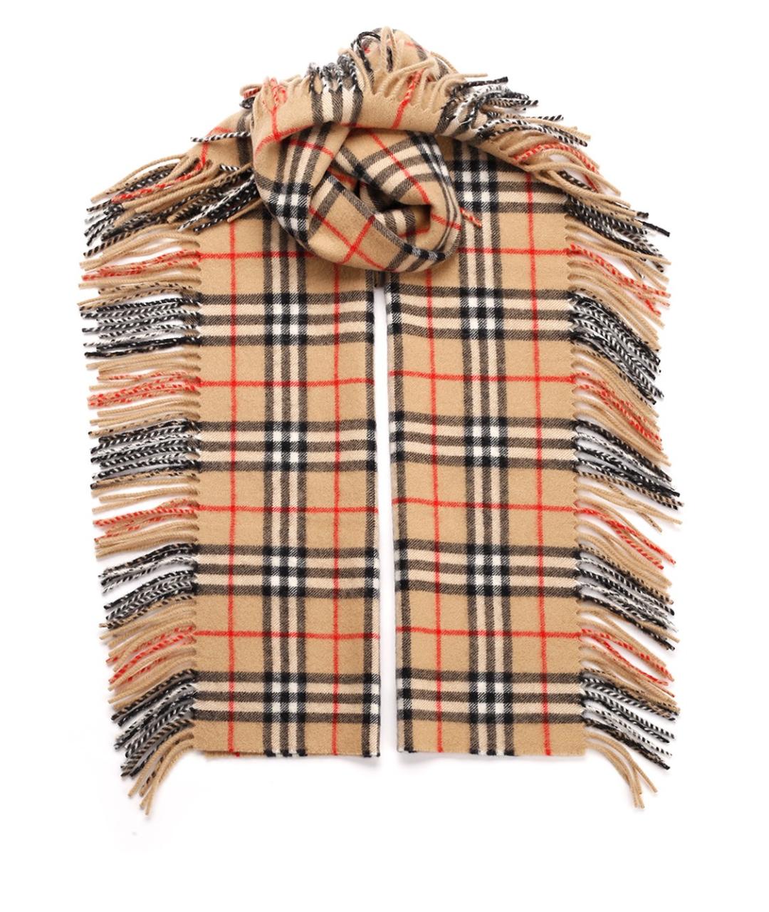 BURBERRY Мульти кашемировый шарф, фото 1