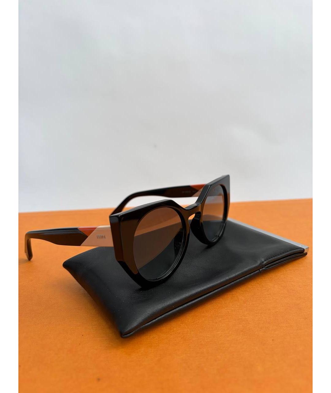 FENDI Мульти пластиковые солнцезащитные очки, фото 2