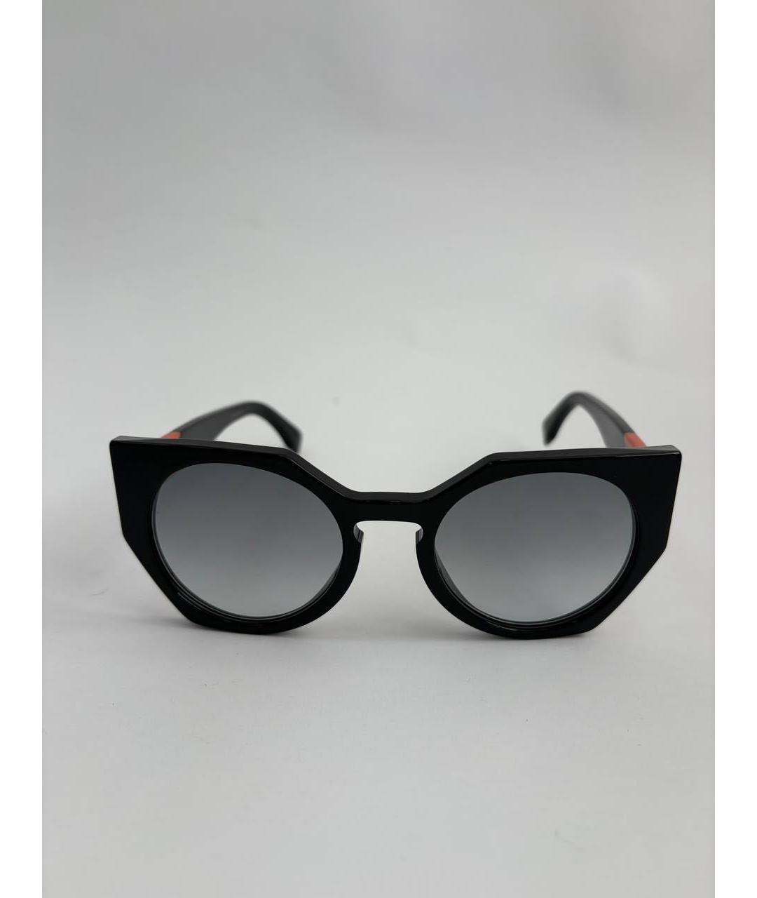 FENDI Мульти пластиковые солнцезащитные очки, фото 9