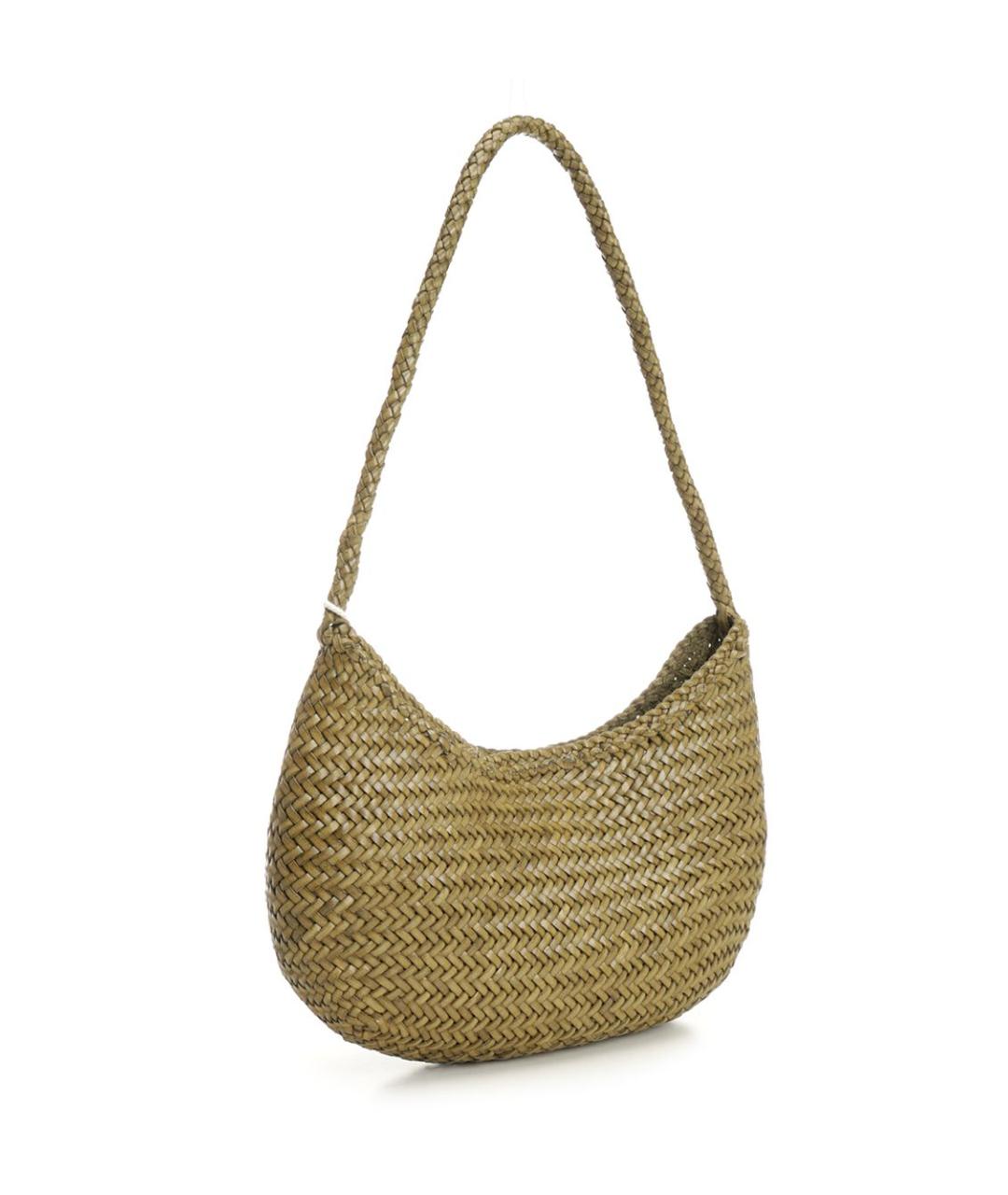 Dragon Diffusion Зеленая кожаная сумка через плечо, фото 2