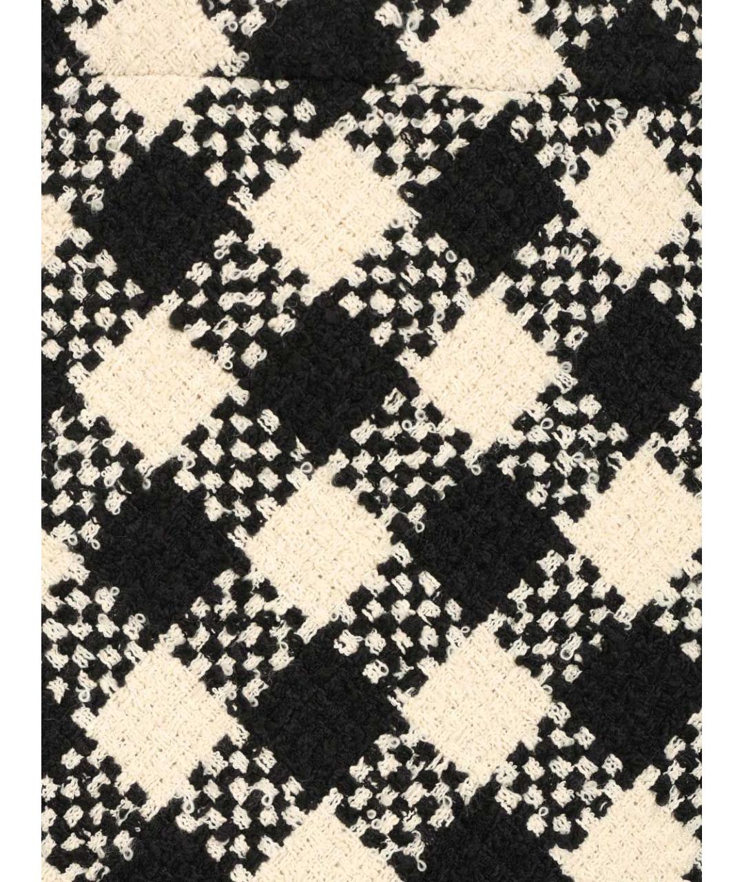 VALENTINO Мульти твидовая юбка миди, фото 4