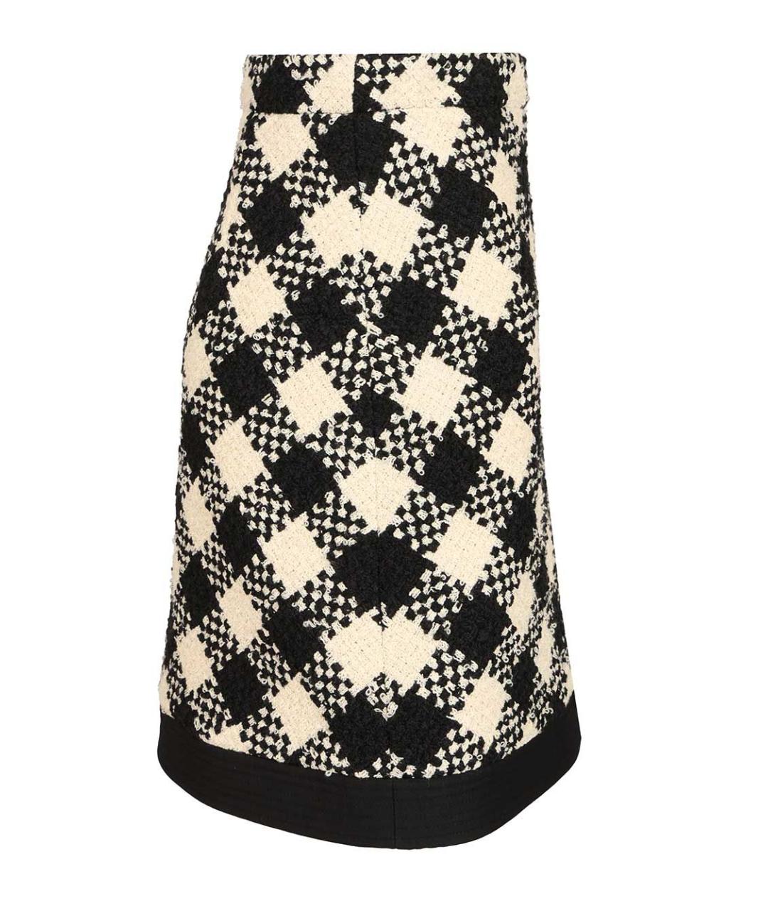VALENTINO Мульти твидовая юбка миди, фото 3