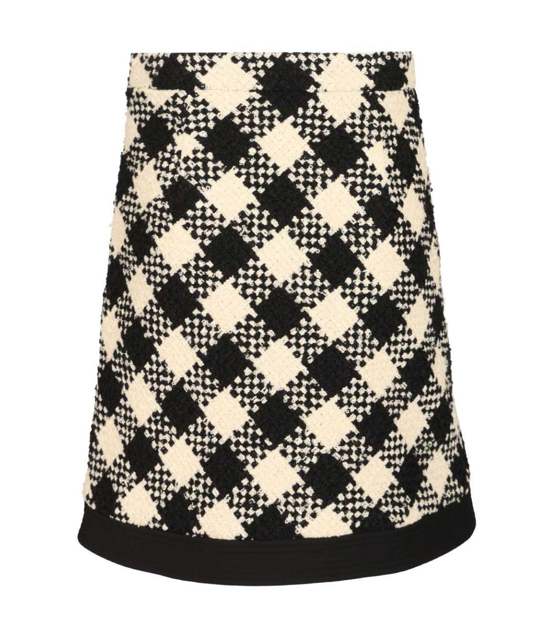 VALENTINO Мульти твидовая юбка миди, фото 2
