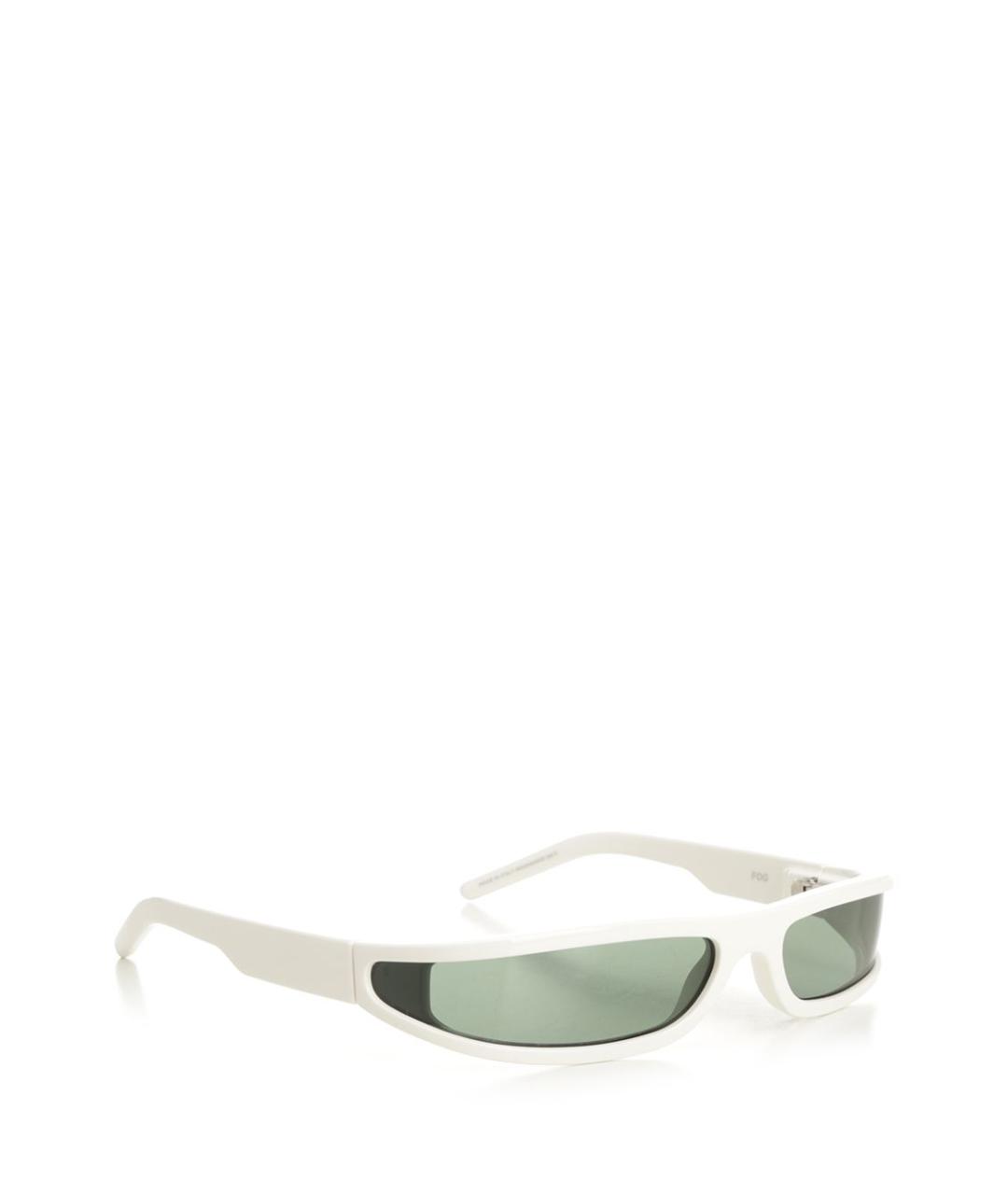 RICK OWENS Белые солнцезащитные очки, фото 2