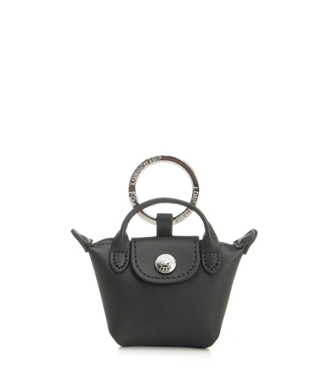 LONGCHAMP Черный брелок, фото 1