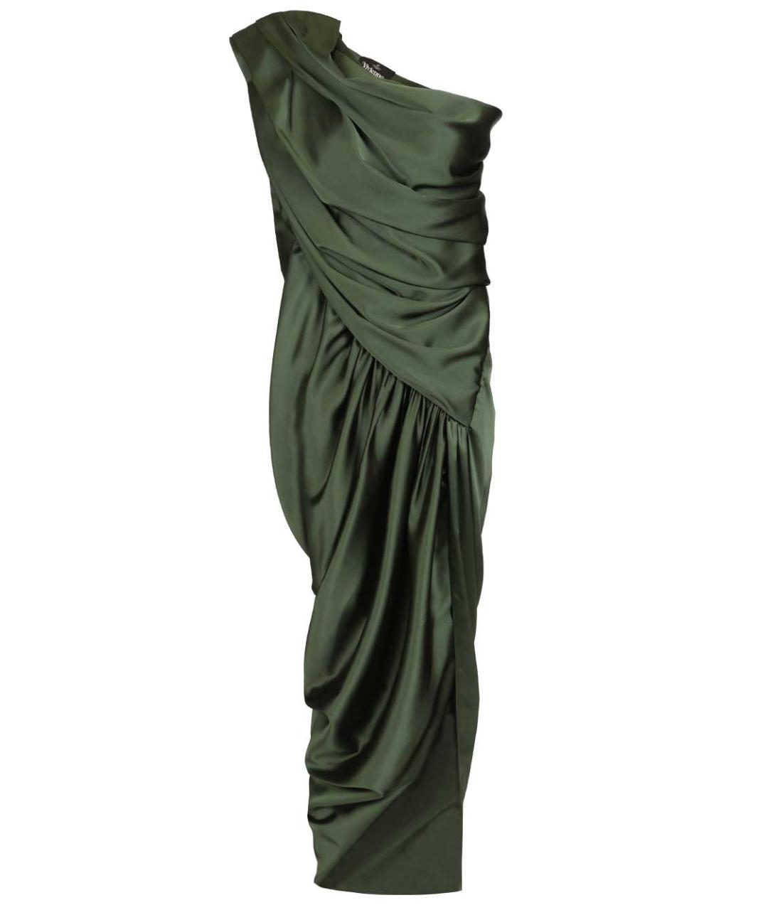 VIVIENNE WESTWOOD Зеленые полиэстеровое вечернее платье, фото 1