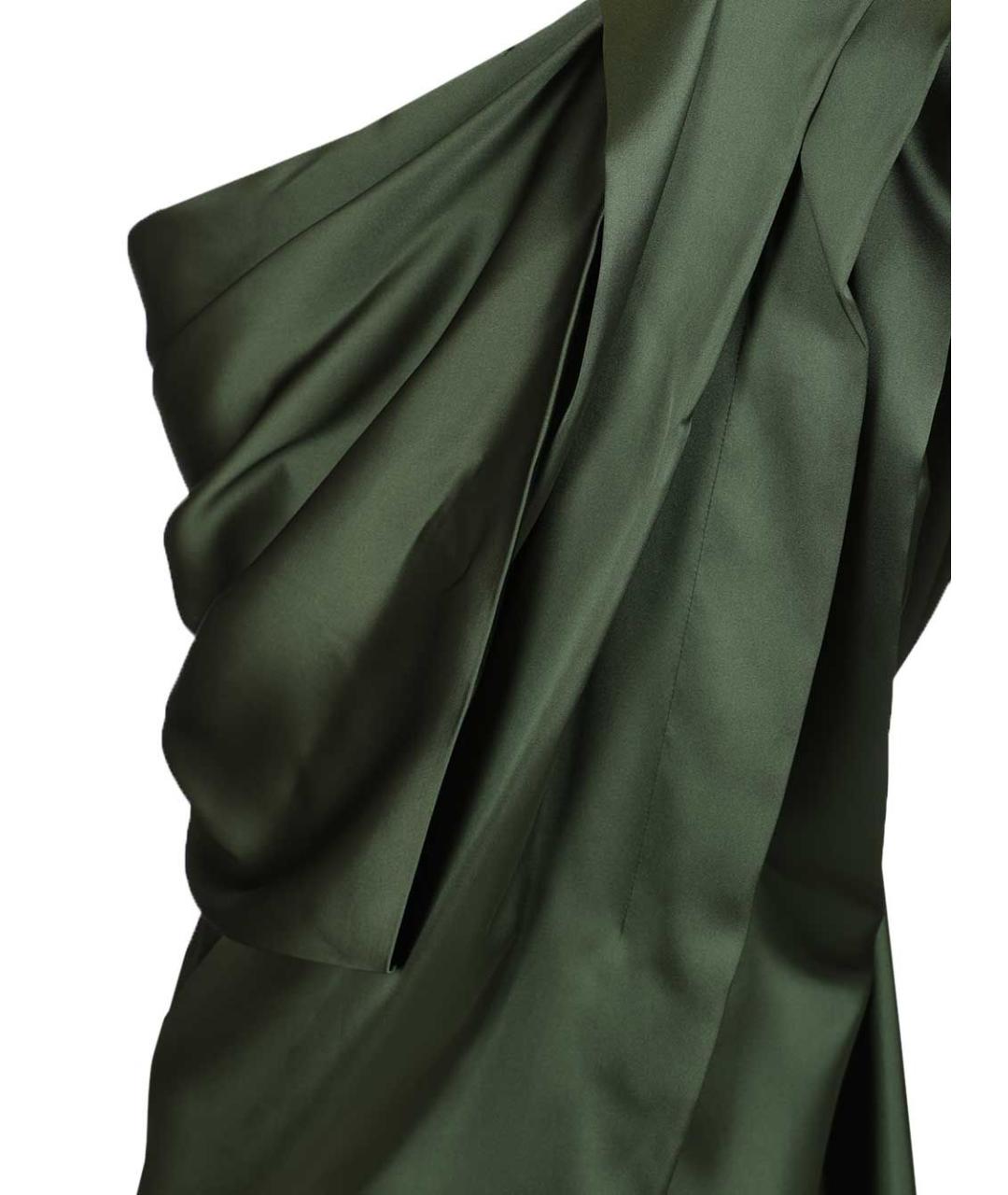 VIVIENNE WESTWOOD Зеленые полиэстеровое вечернее платье, фото 6