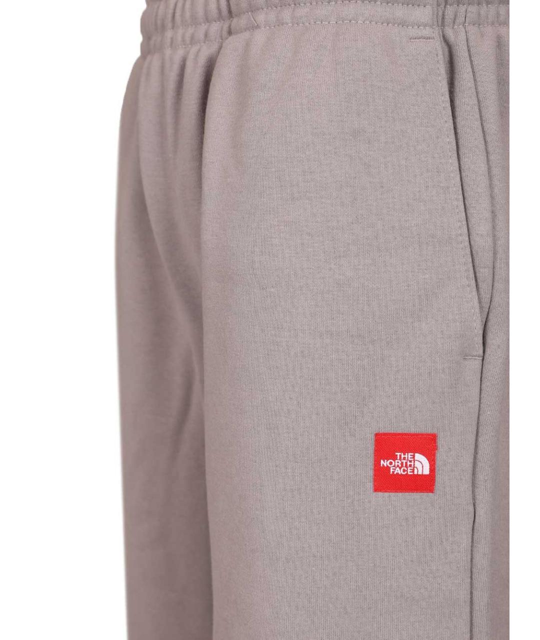 THE NORTH FACE Серые хлопковые спортивные брюки и шорты, фото 4