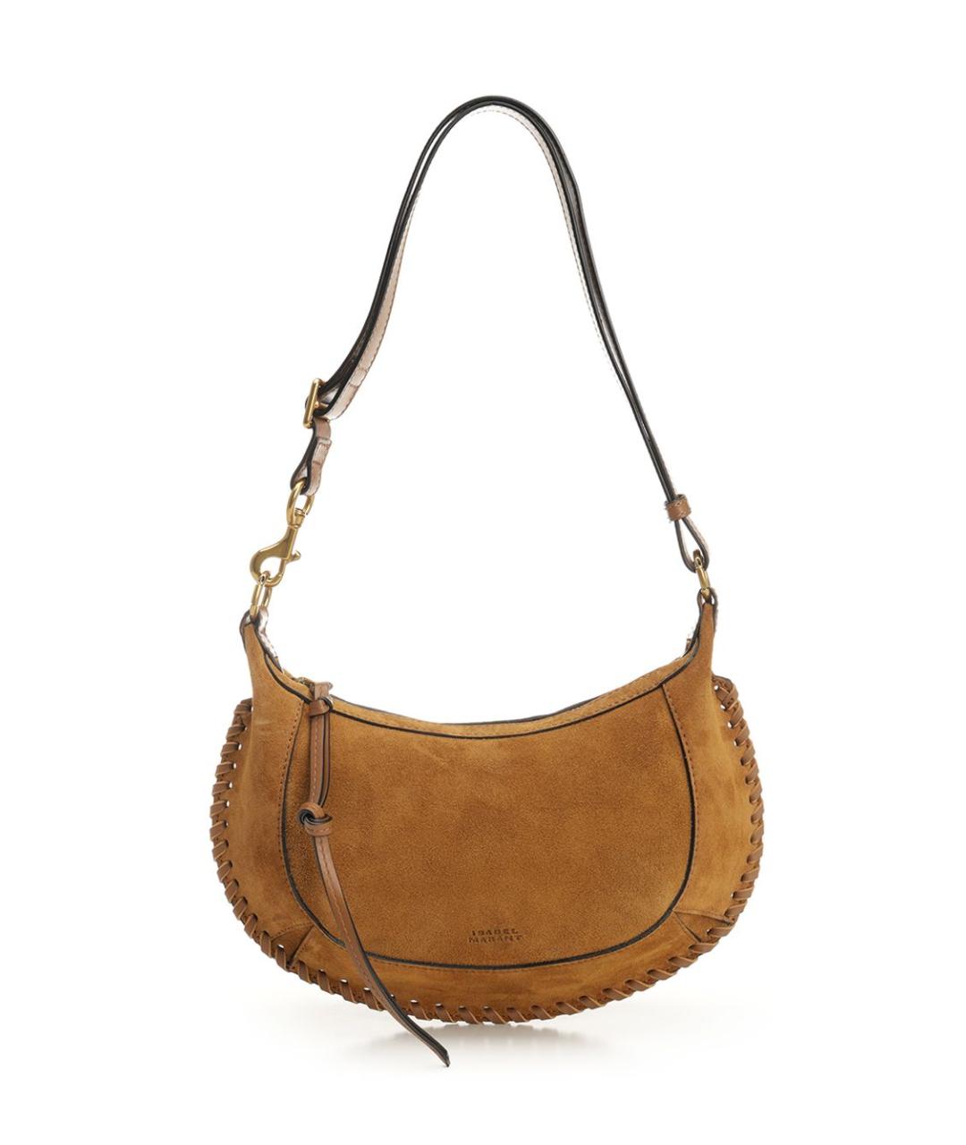 ISABEL MARANT Коричневая замшевая сумка через плечо, фото 1