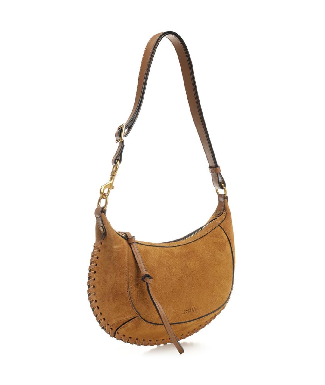 ISABEL MARANT Коричневая замшевая сумка через плечо, фото 2