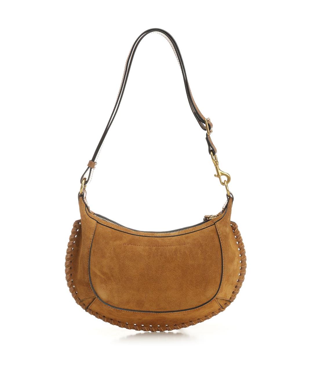 ISABEL MARANT Коричневая замшевая сумка через плечо, фото 3