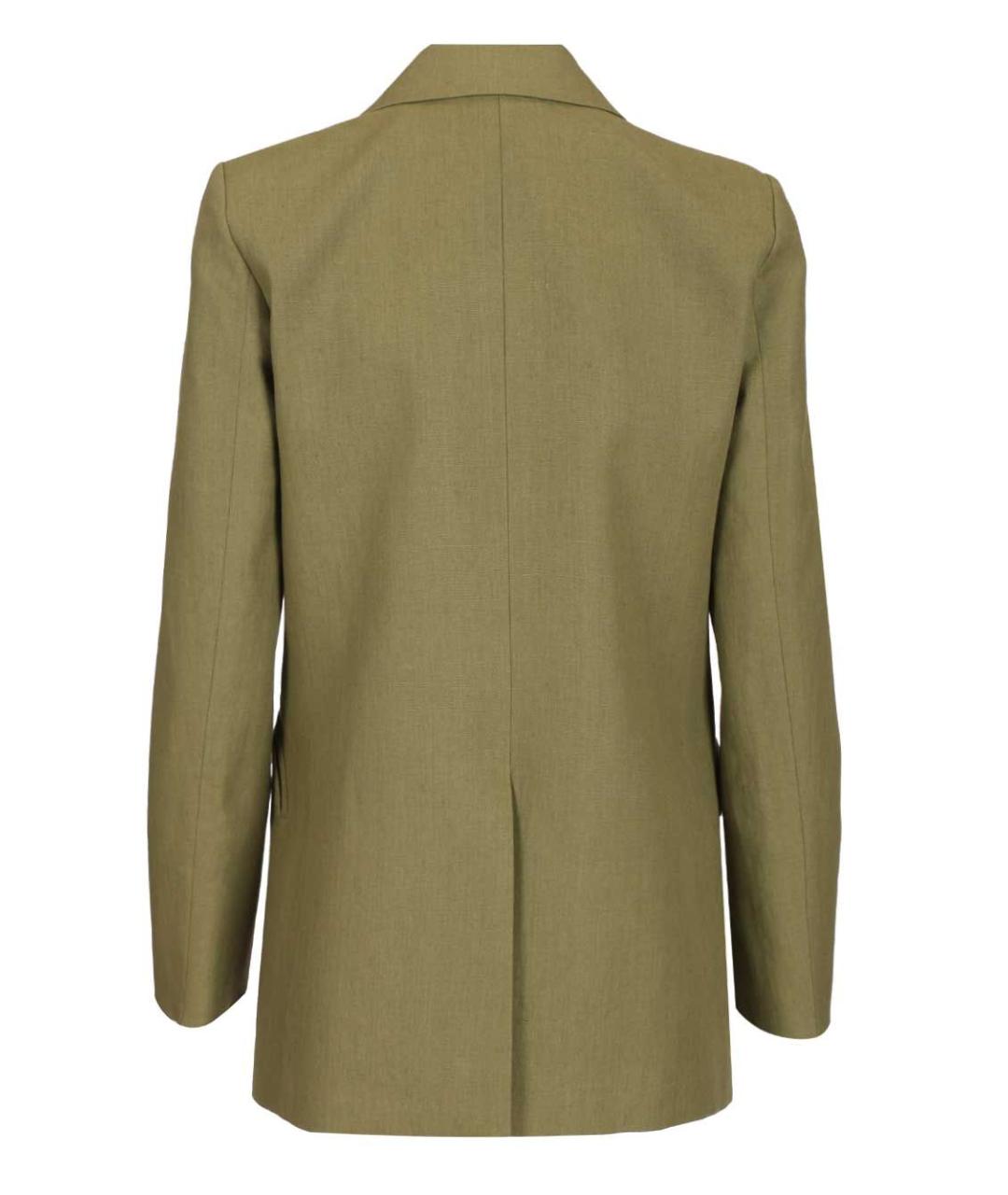 BLAZE MILANO Зеленый льняной жакет/пиджак, фото 2