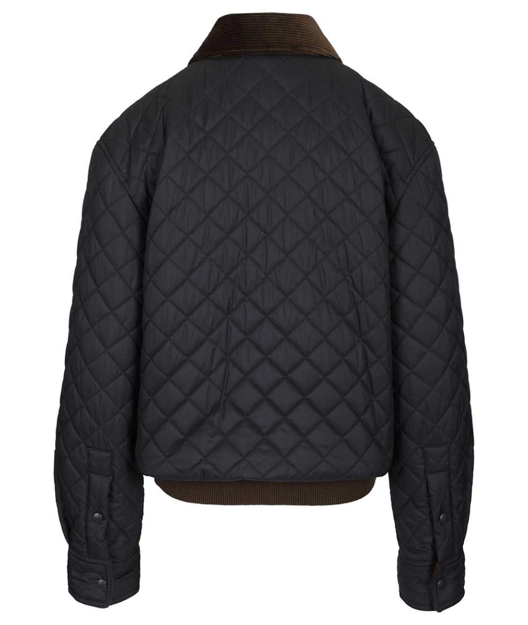 LOEWE Темно-синяя полиэстеровая куртка, фото 2