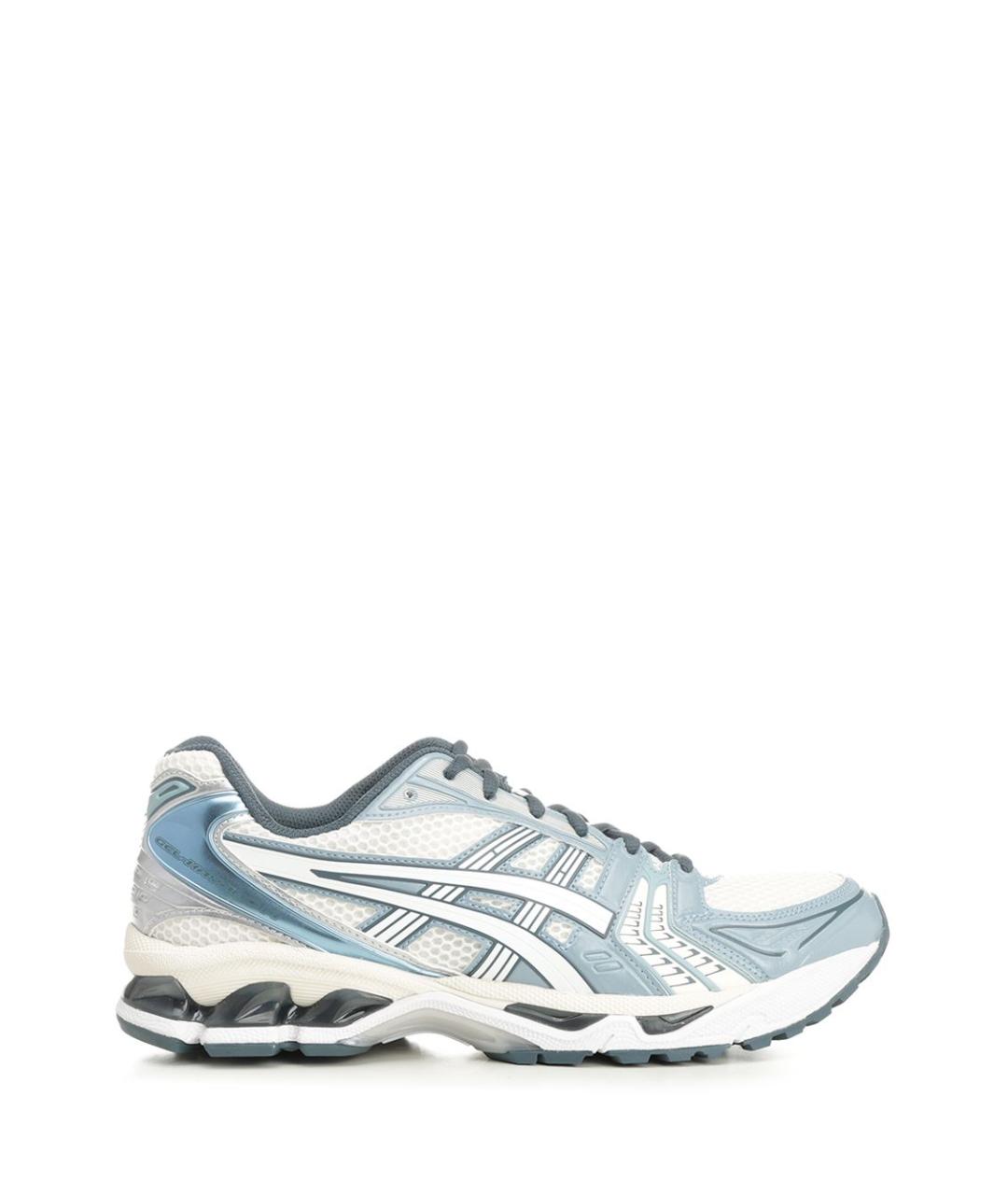 ASICS Голубые текстильные низкие кроссовки / кеды, фото 1