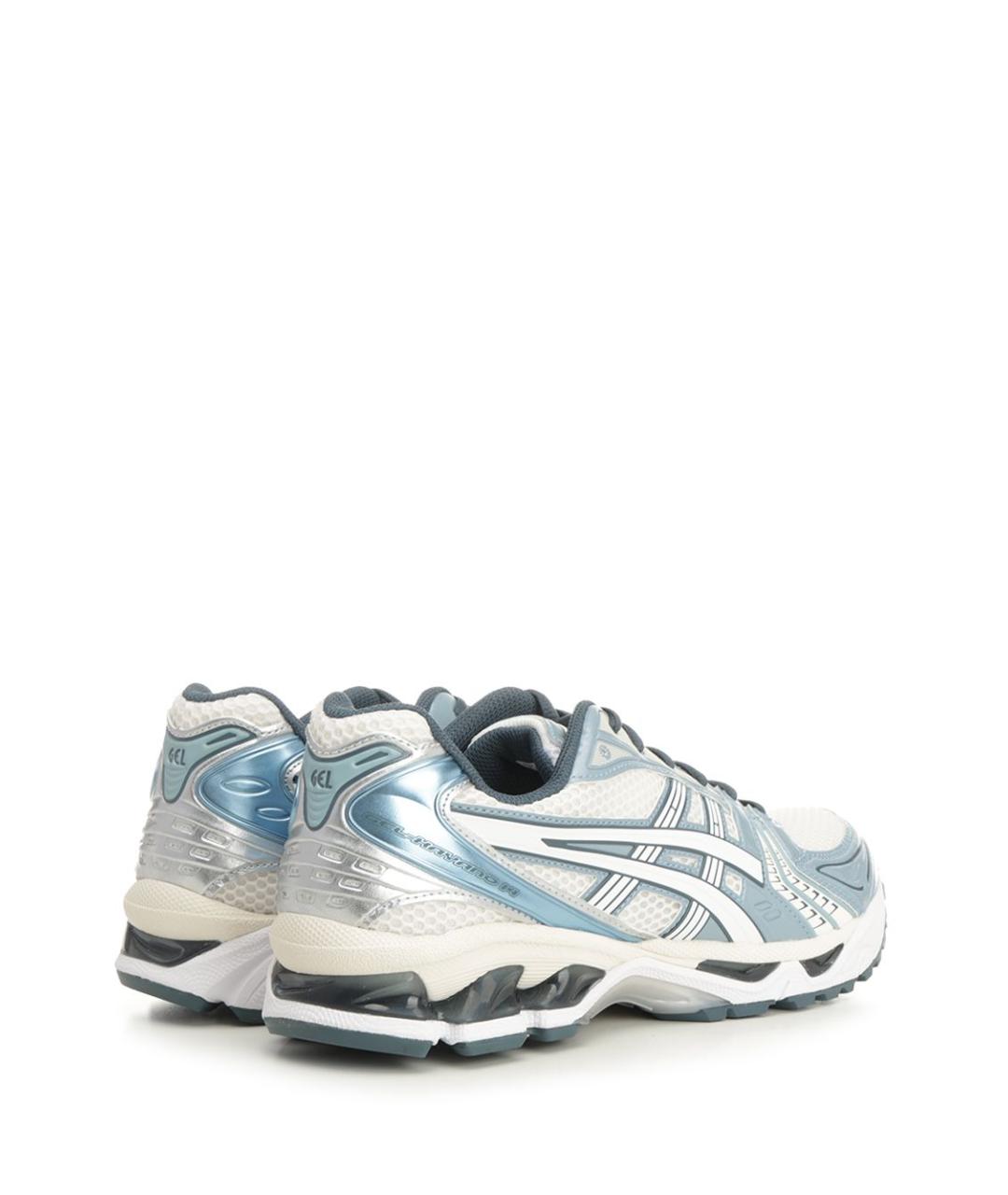 ASICS Голубые текстильные низкие кроссовки / кеды, фото 2