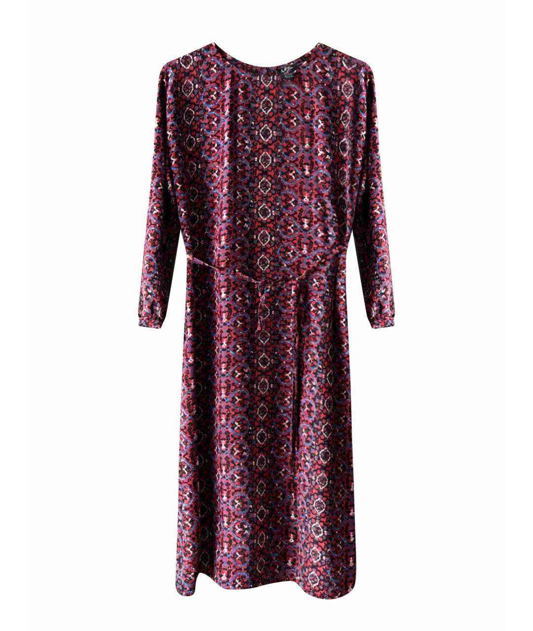 A.P.C. Мульти шелковое повседневное платье, фото 1