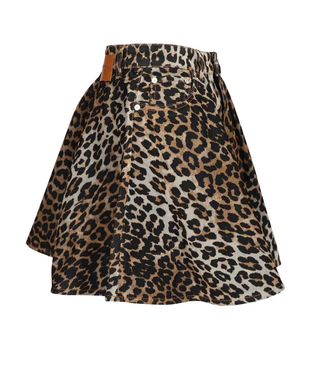 GANNI Мульти юбка миди, фото 3