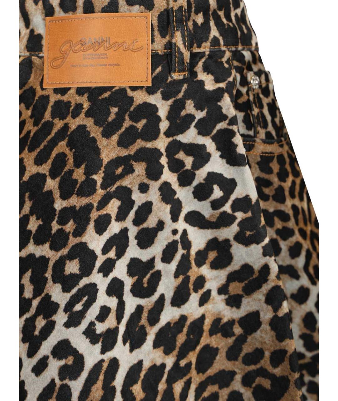 GANNI Мульти юбка миди, фото 5