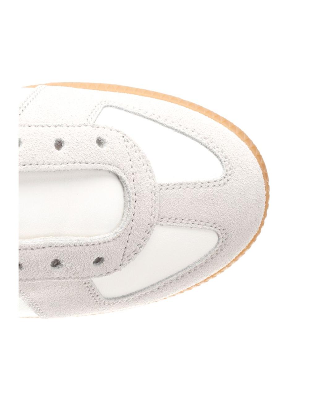 MAISON MARGIELA Белые кожаные кроссовки, фото 5