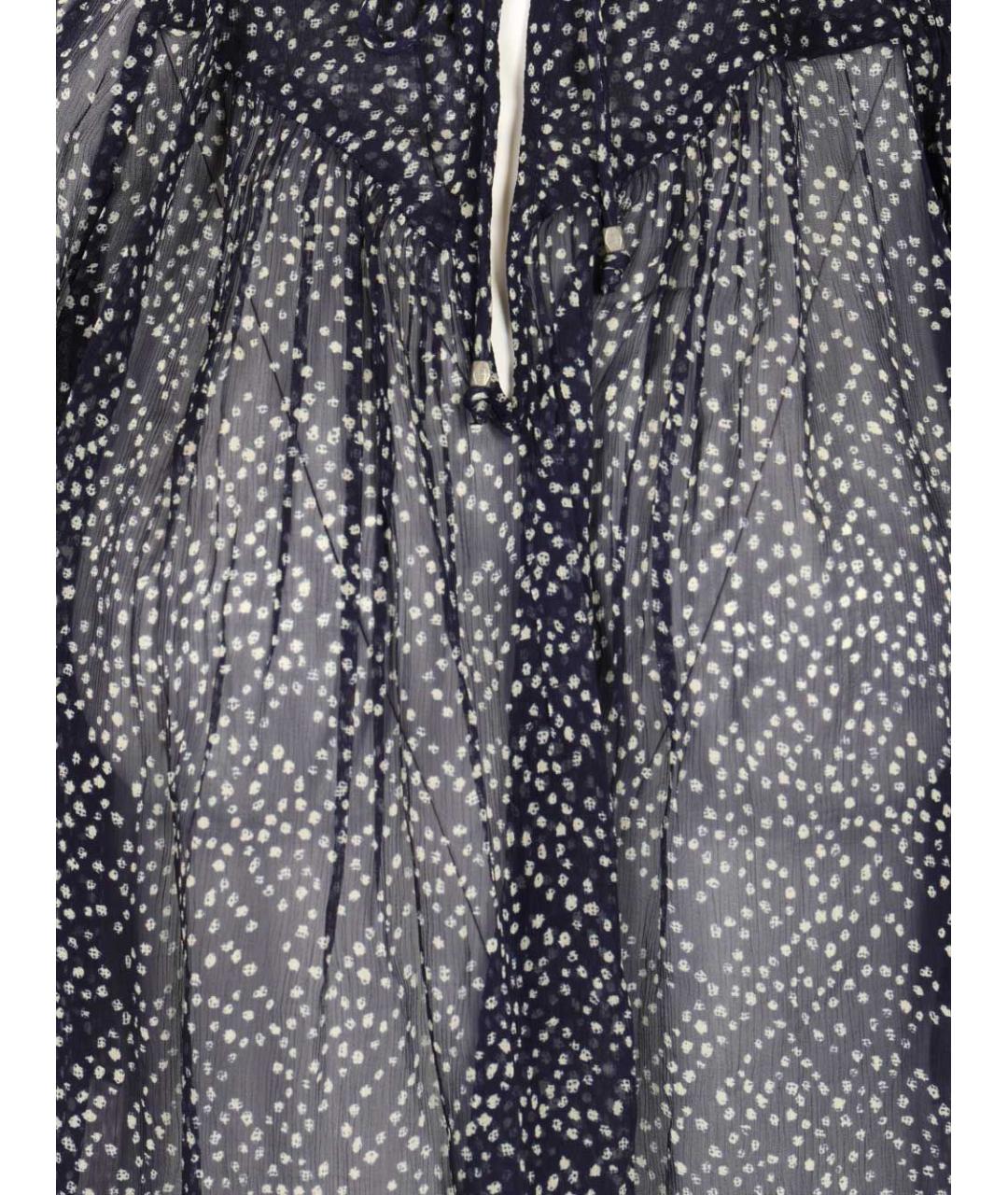 ISABEL MARANT ETOILE Синяя вискозная блузы, фото 4