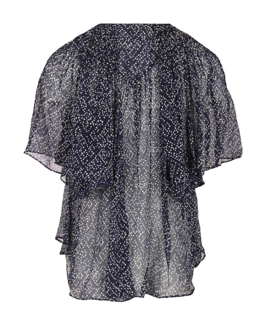 ISABEL MARANT ETOILE Синяя вискозная блузы, фото 2