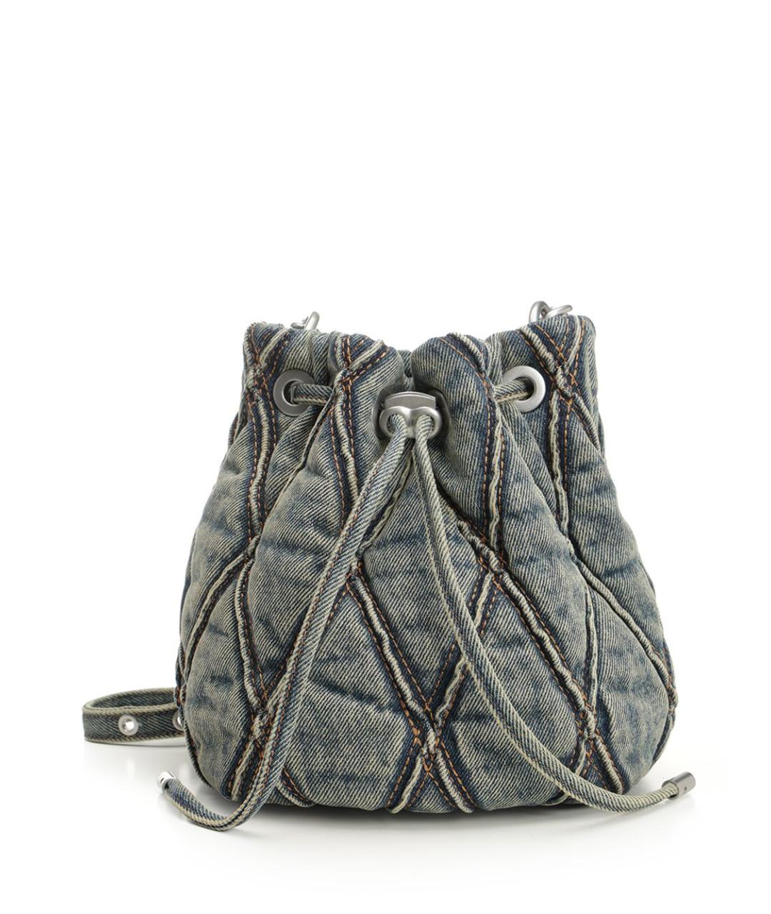 DIESEL Голубая сумка через плечо, фото 1