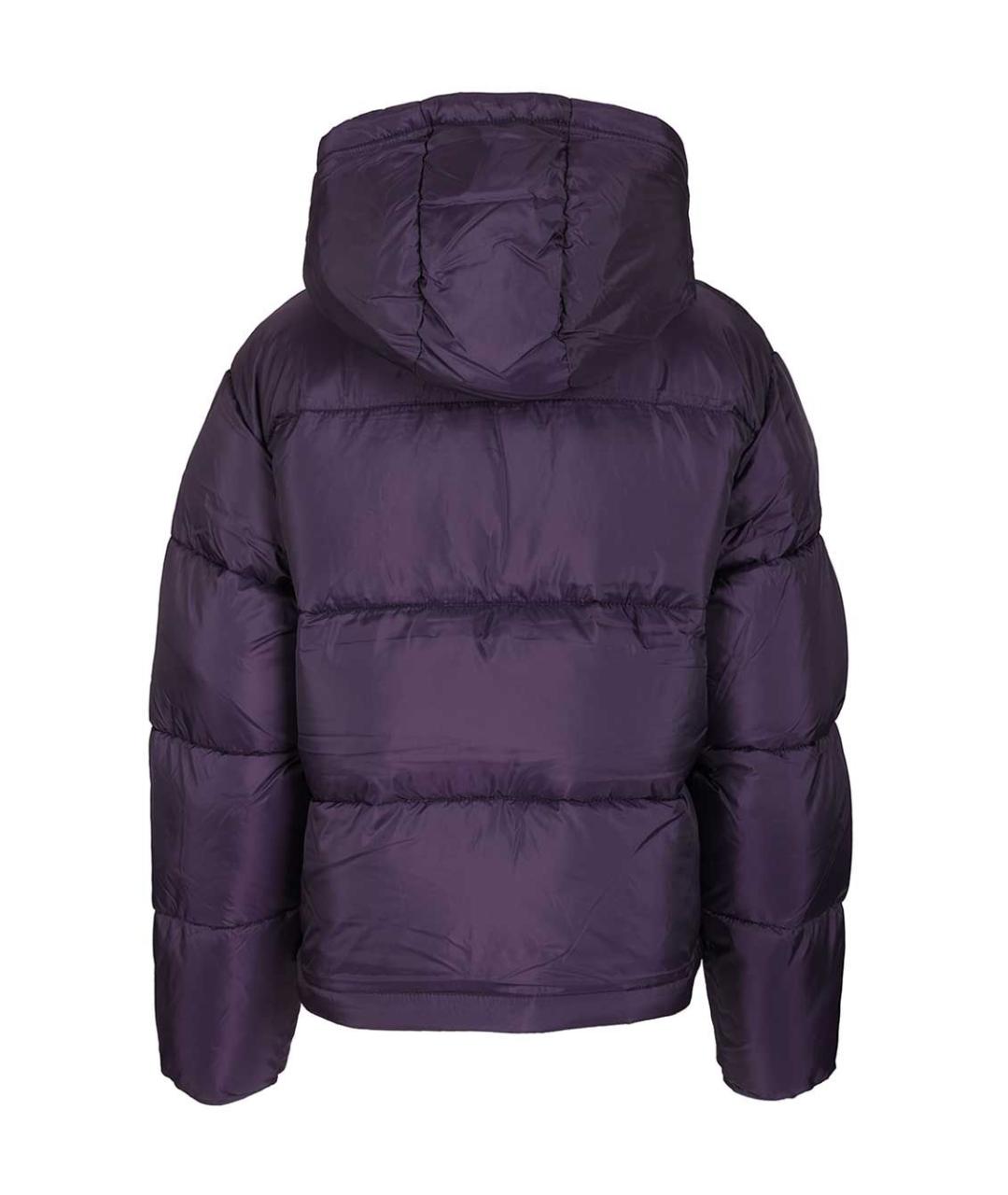 CARHARTT WIP Фиолетовый полиэстеровый пуховик, фото 2