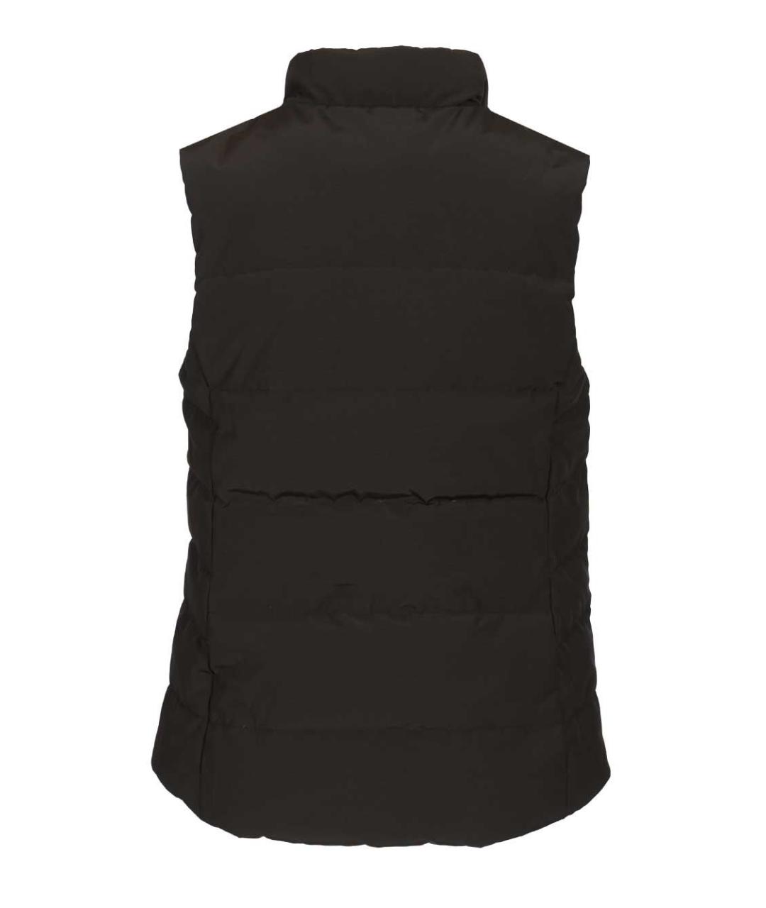 CANADA GOOSE Черный полиэстеровый жилет, фото 2