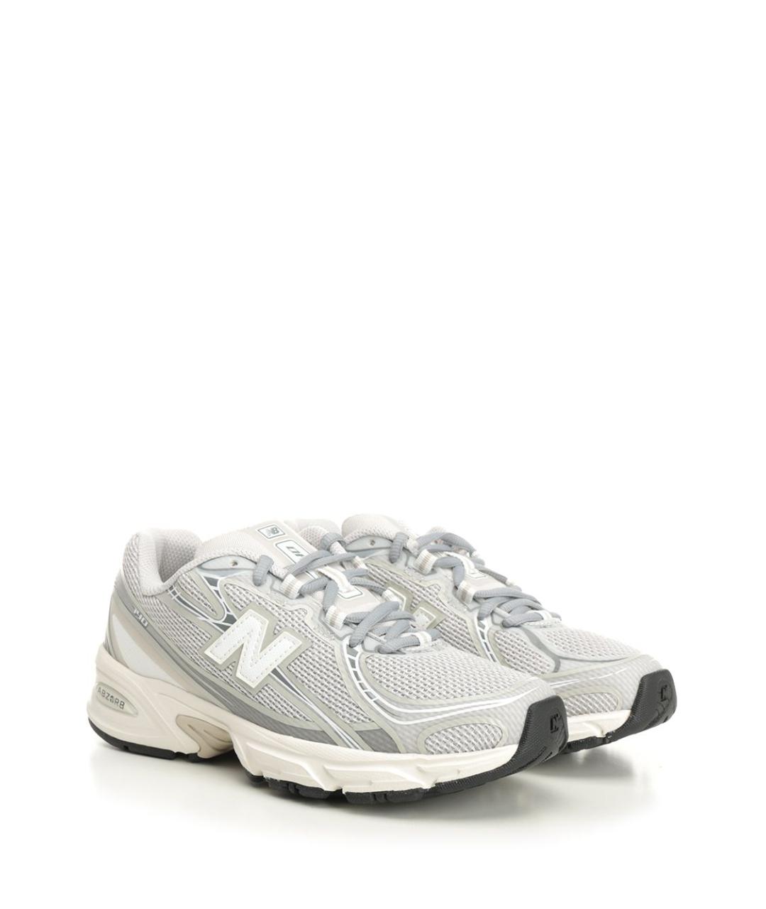 NEW BALANCE Серые низкие кроссовки / кеды, фото 3