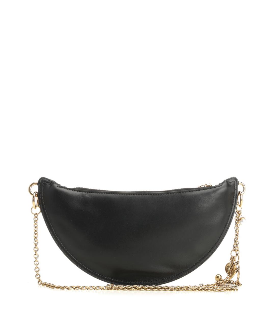 CHLOE Черная кожаная сумка через плечо, фото 3