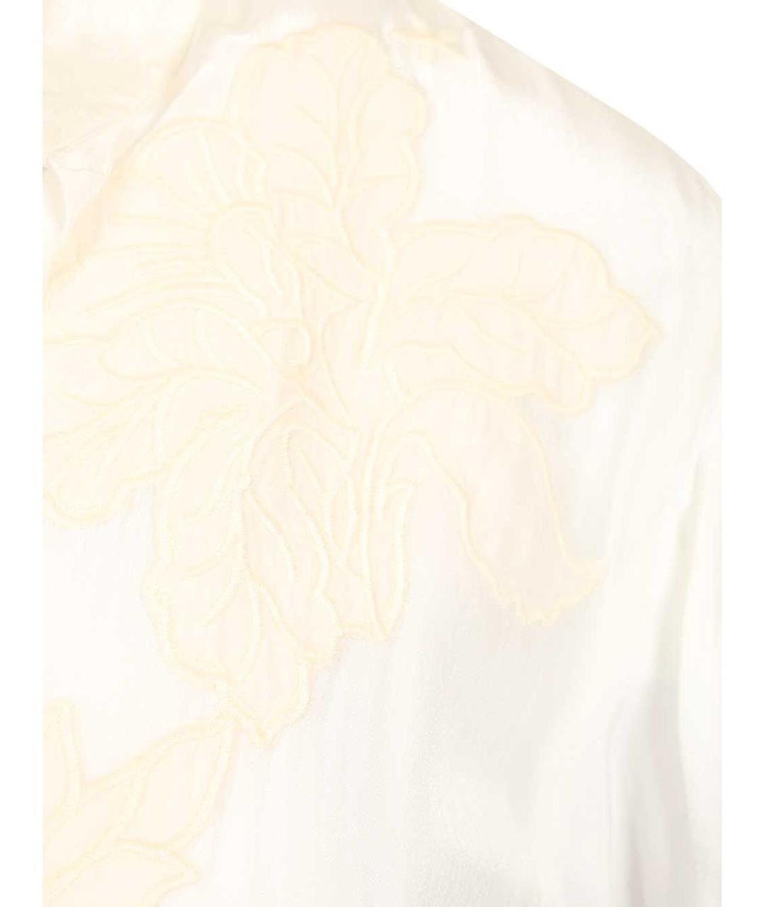 FORTE FORTE Белое вискозное повседневное платье, фото 4