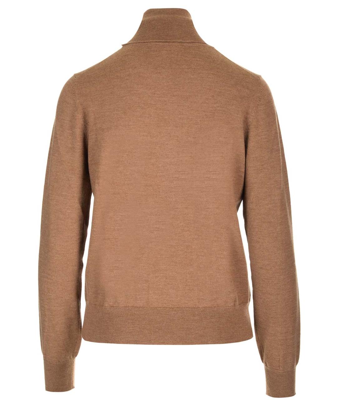 P.A.R.O.S.H. Коричневый шерстяной джемпер / свитер, фото 2
