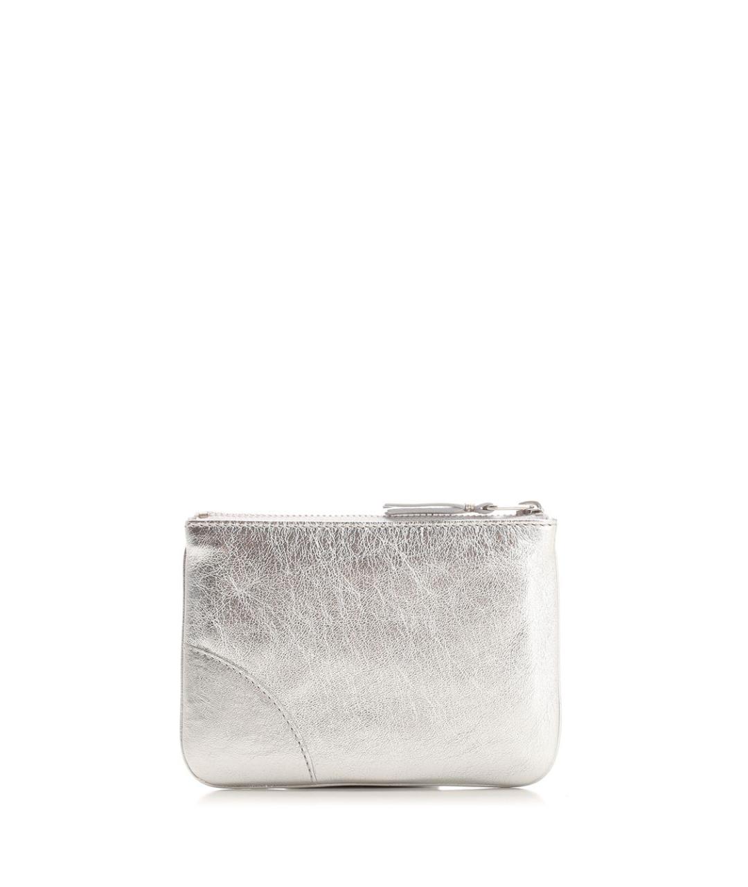 COMME DES GARÇONS WALLET Серебрянный кожаный кошелек, фото 3