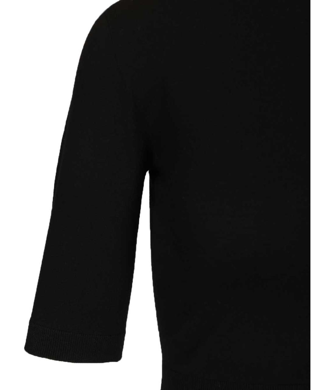 MAX MARA Черный вискозный джемпер / свитер, фото 4