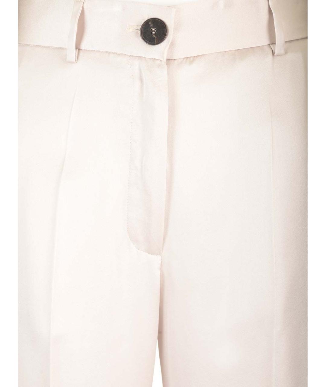 FORTE FORTE Розовые прямые брюки, фото 4