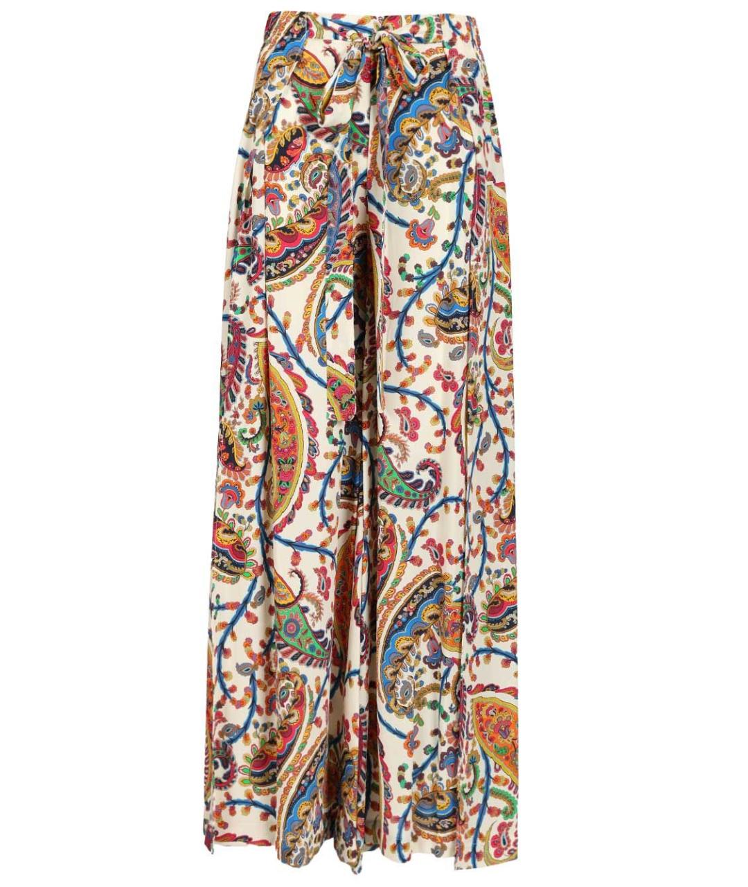 ETRO Мульти вискозные прямые брюки, фото 1